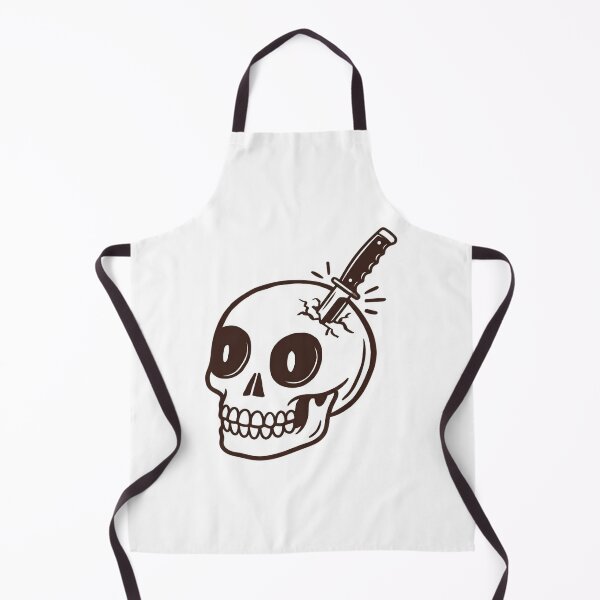 Item preview, Cute Creepy Skull And Sword Illustration Medieval Gothic Punk Fantasy Graphic designed and sold by Charonde.