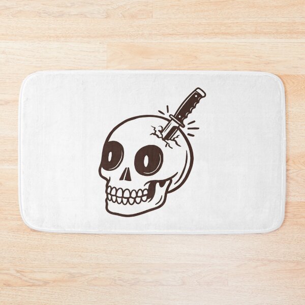 Item preview, Cute Creepy Skull And Sword Illustration Medieval Gothic Punk Fantasy Graphic designed and sold by Charonde.