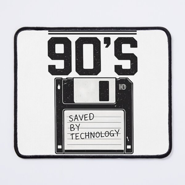 Item preview, Made in the 90's – Saved by Technology | Retro Floppy Disk Vintage Tech Shirt designed and sold by jahiggin.