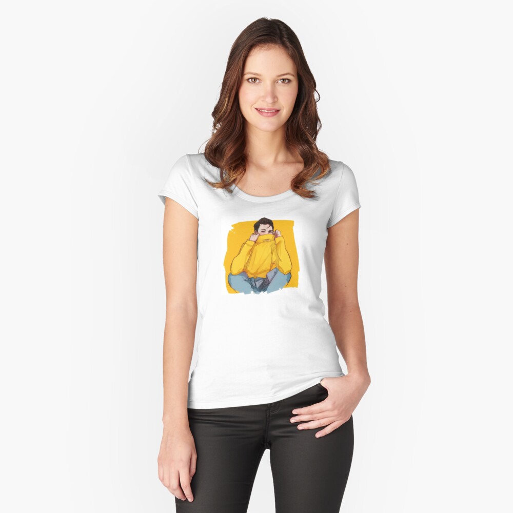 Item preview, Fitted Scoop T-Shirt designed and sold by maddoxrider.