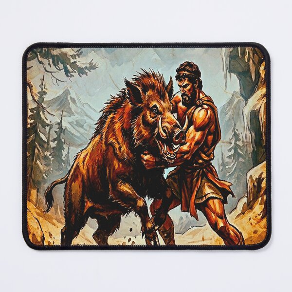 Item preview, Hercules' LABOR 4 - The Erymanthian Boar designed and sold by codex antique.