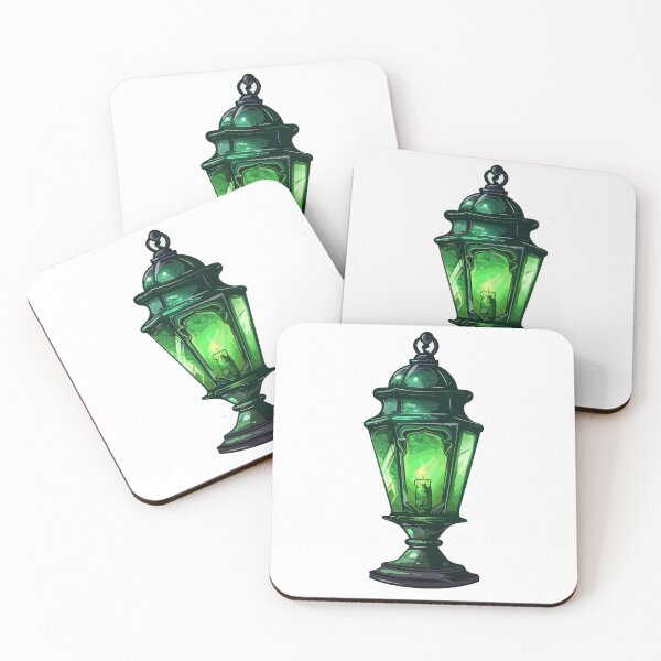 Item preview, Mystic Green Light Lamp designed and sold by Marie Colençon.