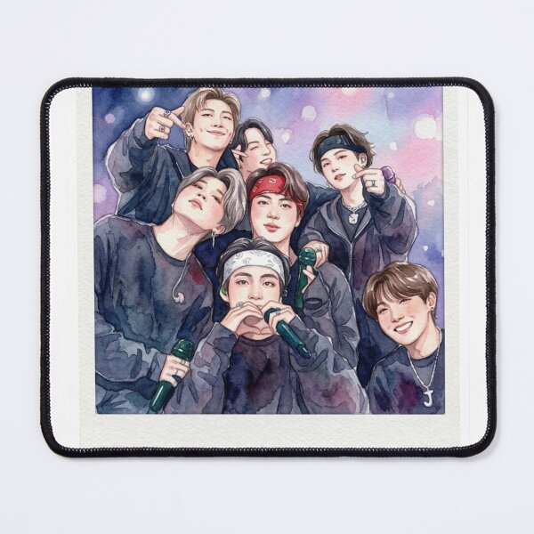 Aperçu de l'œuvre Sticker esthétique BTS | BTS, ARMY, K-pop, Membres, spectacle, polaroid créée et vendue par Nubi2.
