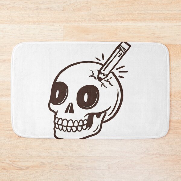 Item preview, Epic Gothic Skull With Dagger Dark Fantasy Warrior Streetwear Style Artwork designed and sold by Charonde.