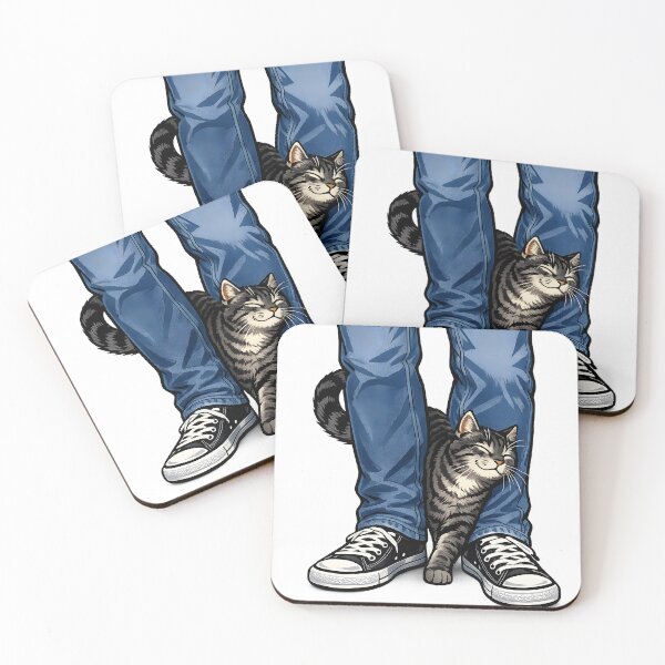 Item preview, Cat quiz about cat weaving between legs designed and sold by Skeezix-66.