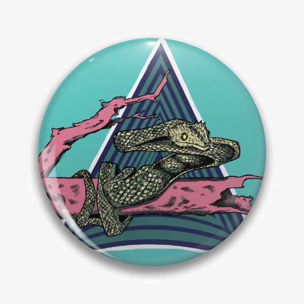 Item preview, Retro Snake Illustration – Vintage Serpent Nature Graphic Art designed and sold by Half Mess.
