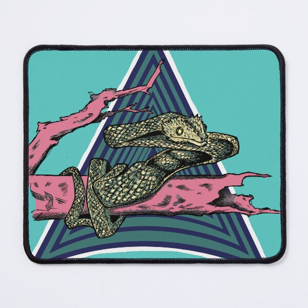 Item preview, Retro Snake Illustration – Vintage Serpent Nature Graphic Art designed and sold by Half Mess.