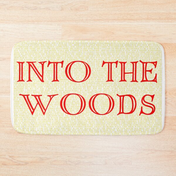 Item preview, Into the woods Lyrics designed and sold by broadwaygirl142.