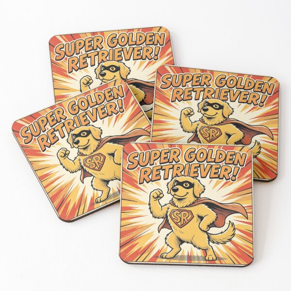 Item preview, Super Hero Golden Retriever designed and sold by DLFBOY66.