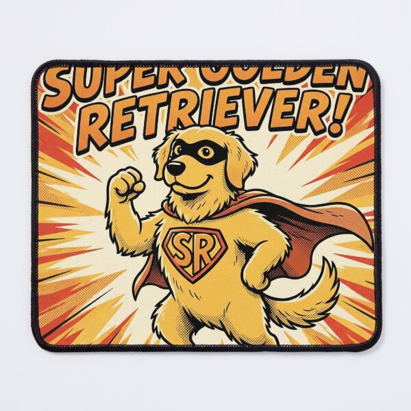 Item preview, Super Hero Golden Retriever designed and sold by DLFBOY66.
