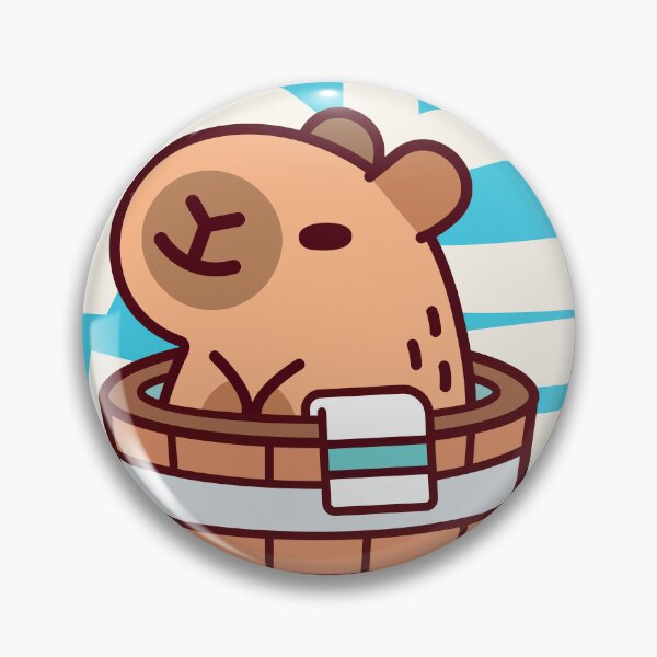 Item preview, Kawaii Capybara designed and sold by Estudio Kudasai.