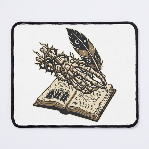 Item preview, Gothic Skeleton Hand Grimoire Occult Witchcore designed and sold by Eldaz.