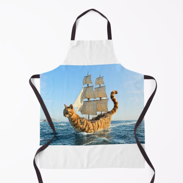 Item preview, Cat Ship (version 2) designed and sold by ales-panz.