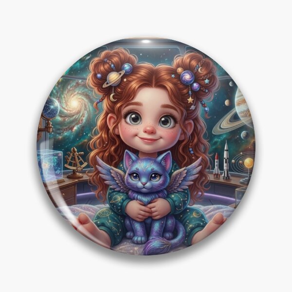 Item preview, ​Little Astronaut and Magic Cat. designed and sold by JoyNest = "The nest of joy".