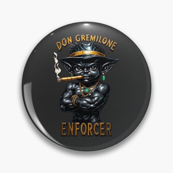 Item preview, Don Gremilone Enforcer - Black Obsidian Raw Power Edition 05 designed and sold by Shift-Bloom.