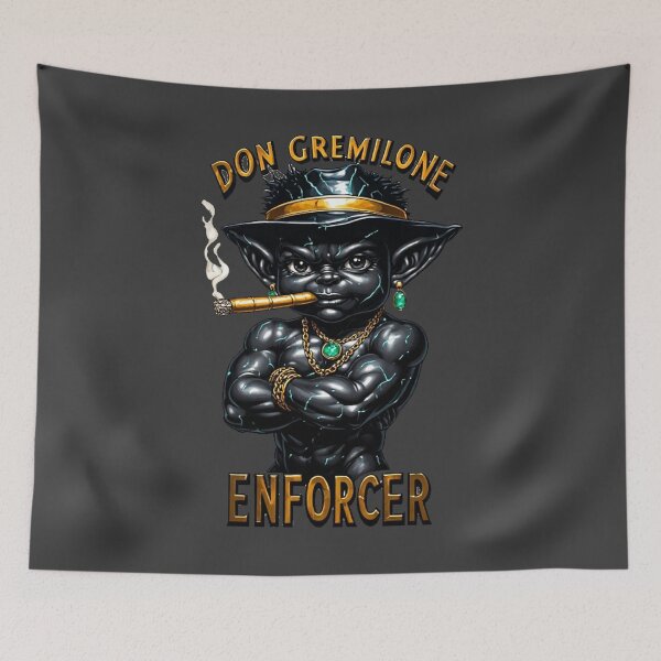 Item preview, Don Gremilone Enforcer - Black Obsidian Raw Power Edition 05 designed and sold by Shift-Bloom.