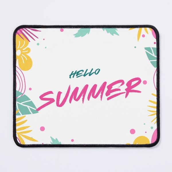 Item preview, Hello Summer Tropical Beach Vacation Sunshine Retro Summer Vibes designed and sold by SDFsignature.