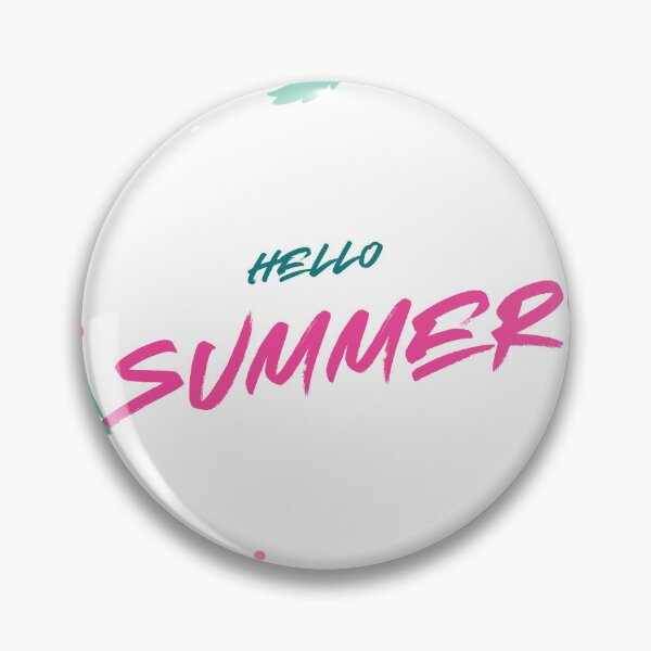 Item preview, Hello Summer Tropical Beach Vacation Sunshine Retro Summer Vibes designed and sold by SDFsignature.