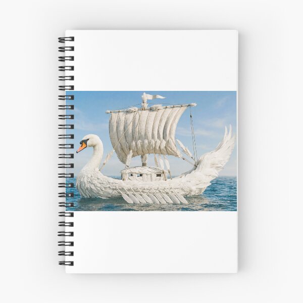 Item preview, Swan Ship (version 1) designed and sold by ales-panz.
