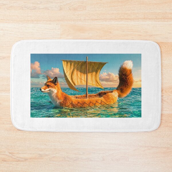 Item preview, Fox Ship (version 2) designed and sold by ales-panz.