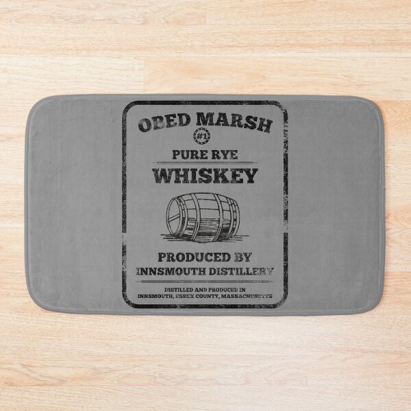 Item preview, Obed Marsh Pure Rye Whiskey - border and distressed designed and sold by BRU Design.