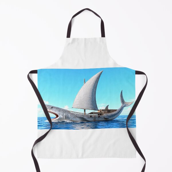 Item preview, Shark Ship (version 2) designed and sold by ales-panz.