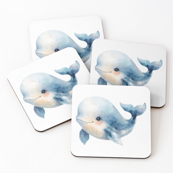 Item preview, Baby Whale Watercolor Illustration - Arctic Animals Nursery Art designed and sold by PAPIRO SIGLO XXI.