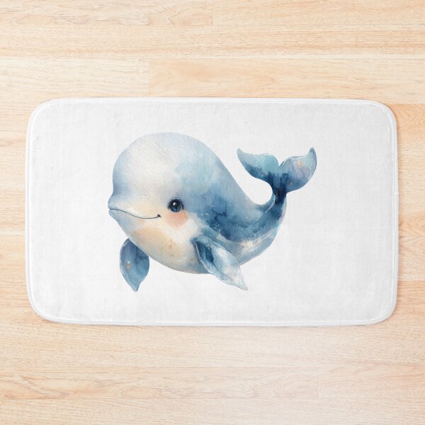 Item preview, Baby Whale Watercolor Illustration - Arctic Animals Nursery Art designed and sold by PAPIRO SIGLO XXI.