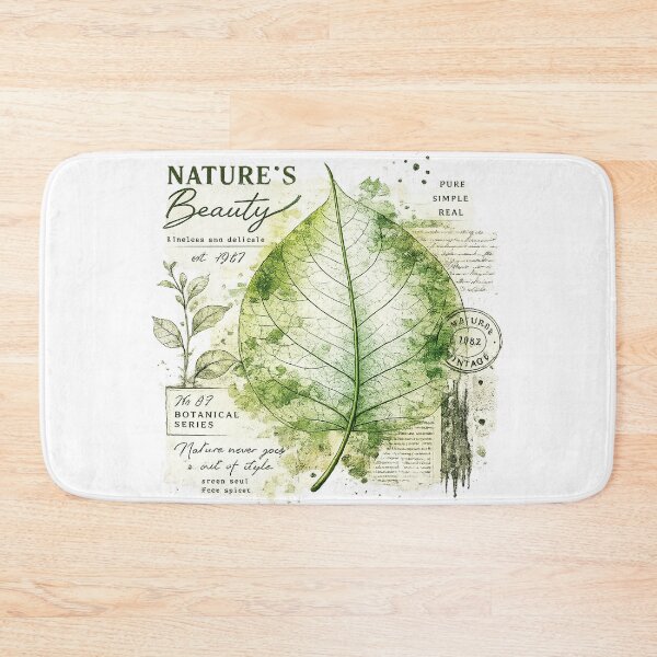 Item preview, Botanical Leaf Vintage Nature Illustration designed and sold by RedPixelPlus.