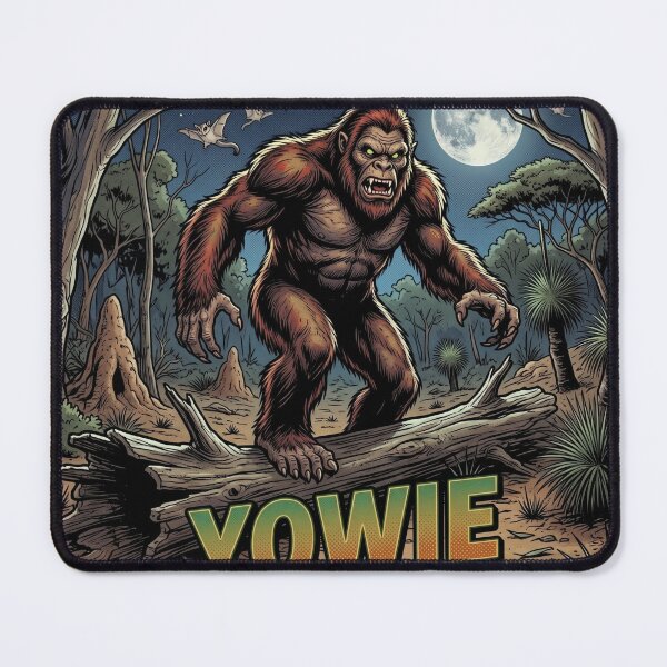Item preview, The Yowie | Australian Cryptid – Horror Comic Design designed and sold by redsharkuk.