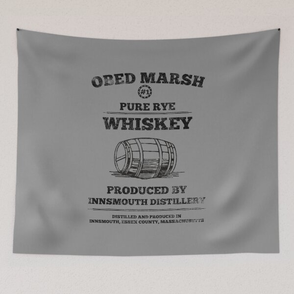 Item preview, Obed Marsh Pure Rye Whiskey - no border and distressed designed and sold by BRU Design.