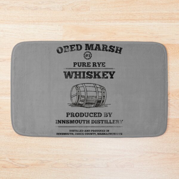 Item preview, Obed Marsh Pure Rye Whiskey - no border and distressed designed and sold by BRU Design.