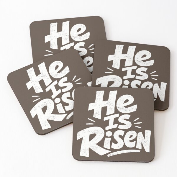 Item preview, He Is Risen | Diseño cristiano de Pascua designed and sold by Crown&Cross.