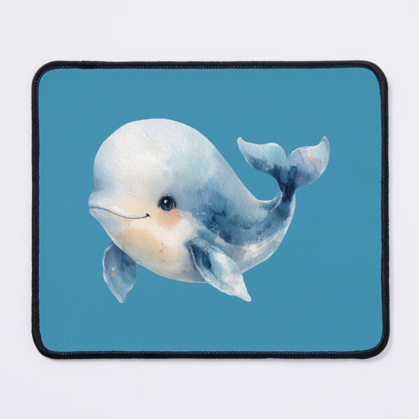 Item preview, Baby Whale Watercolor Illustration - Arctic Animals Nursery Art designed and sold by PAPIRO SIGLO XXI.