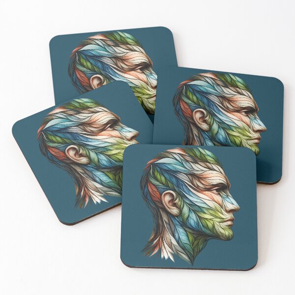 Item preview, Abstract Botanical Face designed and sold by Ambroa Stuff.