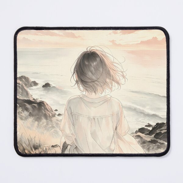 Item preview, Girl Under the Sunset designed and sold by HezeOtakuArt.