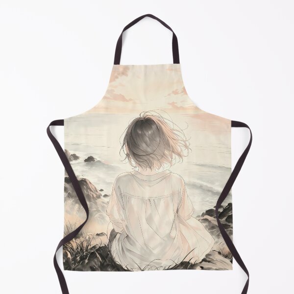 Item preview, Girl Under the Sunset designed and sold by HezeOtakuArt.