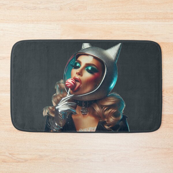 Item preview, Astronaut Cat Helmet Girl Lollipop designed and sold by Voodoo Store Paranormal Collections.