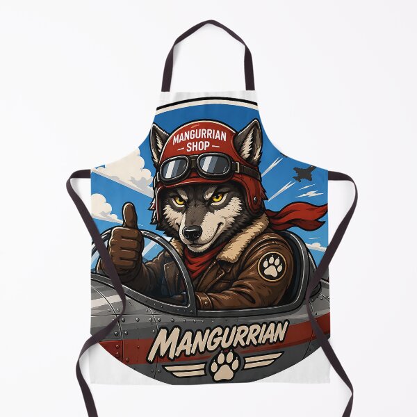Item preview, The Sky Wolf Aviator designed and sold by Mangurrian Shop.