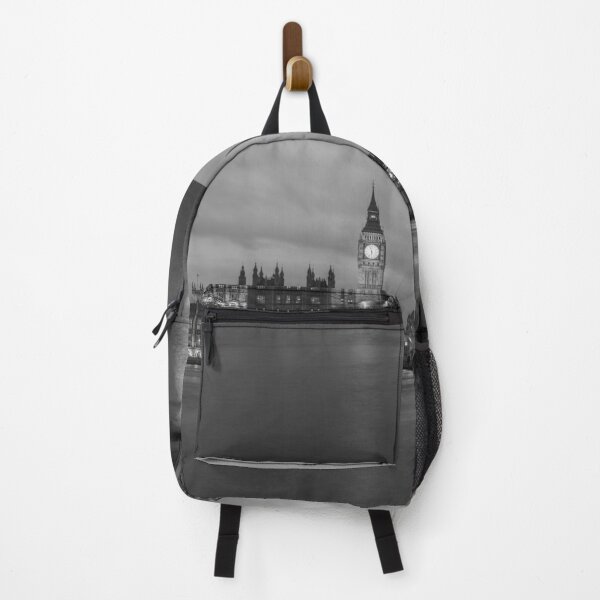 Item preview, Big Ben, London, Palace of Westminster, River Thames black and white photograph print designed and sold by Astrid Arkhangelsky.