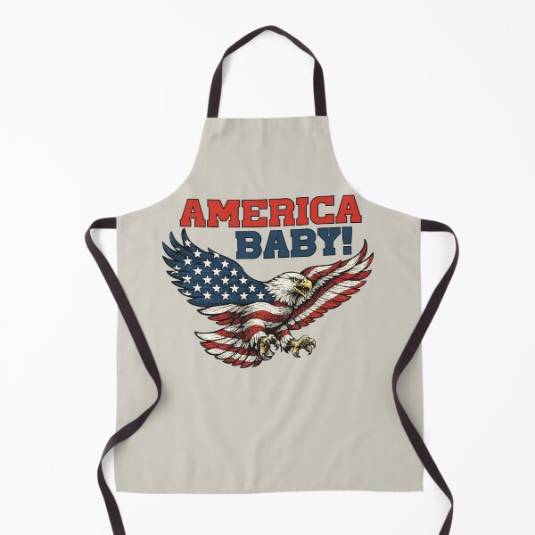 Item preview, America Baby! Bald Eagle - Independence Day - 4th of July - Patriotism designed and sold by krewyork.