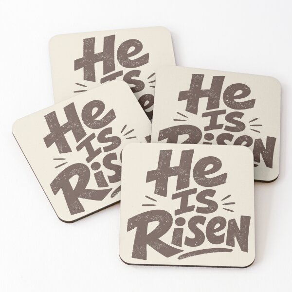 Item preview, He Is Risen | Diseño cristiano de Pascua designed and sold by Crown&Cross.