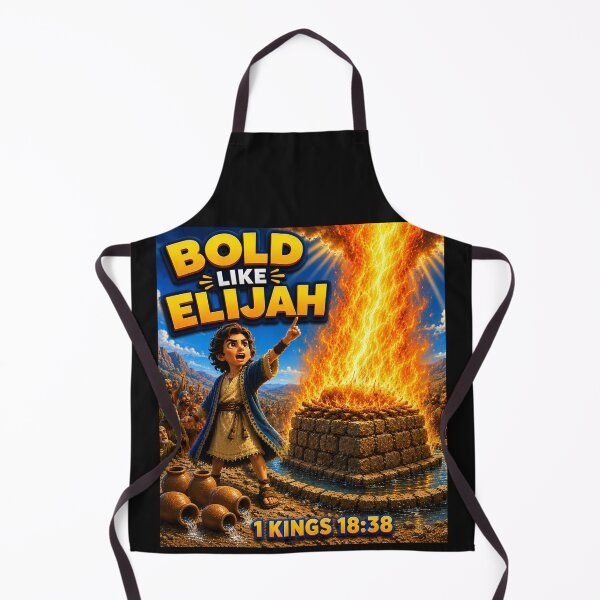 Item preview, Bold Like Elijah | Christian Kids Bible Hero Cartoon Design designed and sold by Dexters Inspiring Creations.