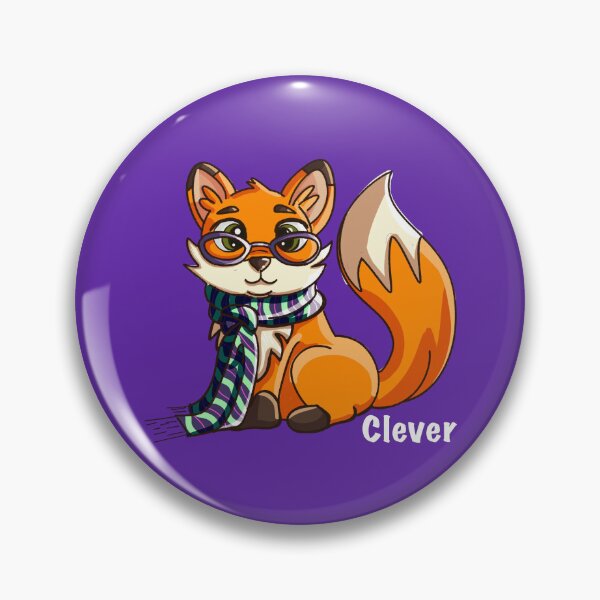 Item preview, Clever fox - white designed and sold by Melluna Studio.