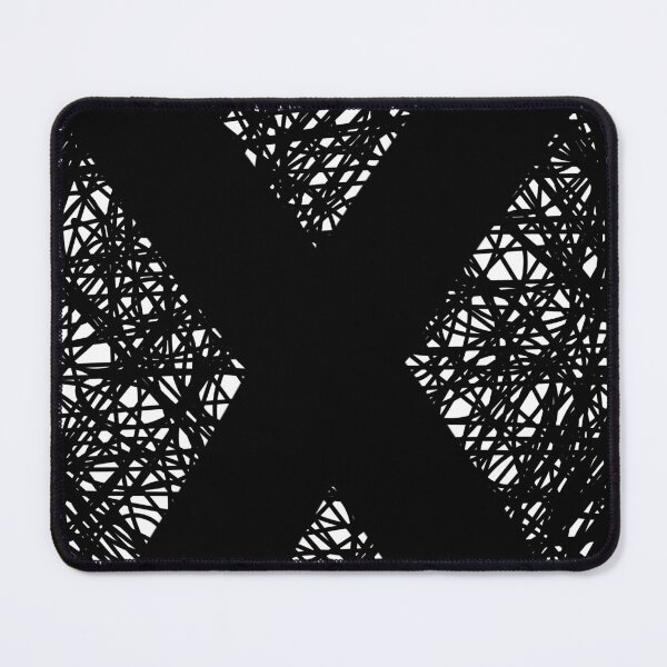 Item preview, Cyberpunk Black Geometric Grid Pattern designed and sold by Yenday.