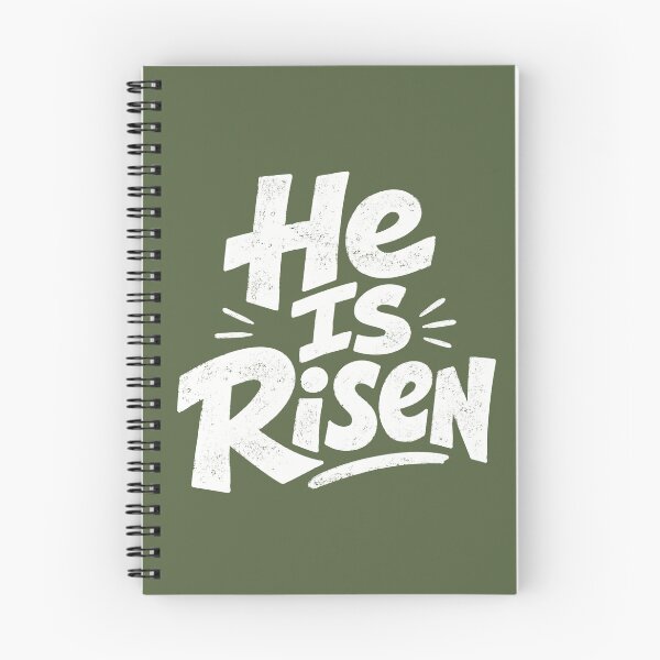 Item preview, He Is Risen | Christian Easter Design designed and sold by Crown&Cross.