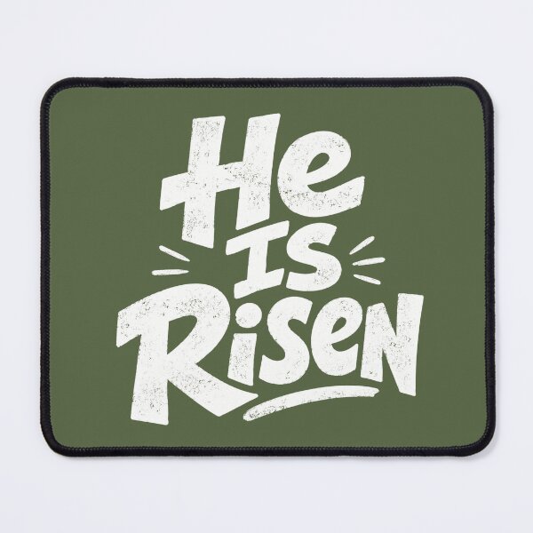 Item preview, He Is Risen | Christian Easter Design designed and sold by Crown&Cross.