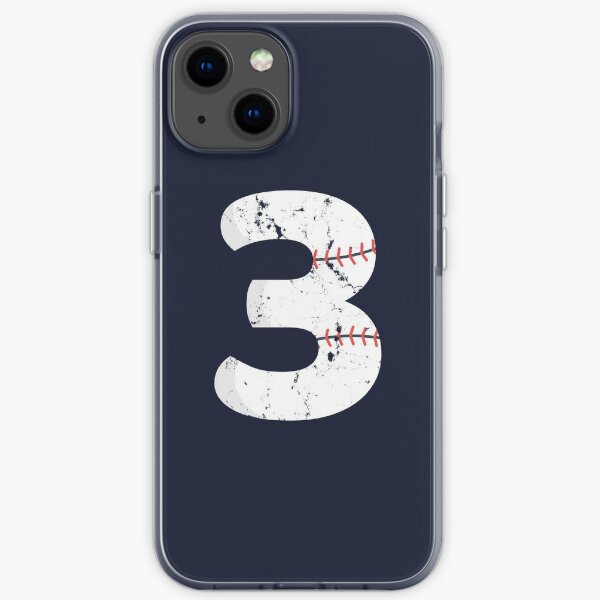Number 3 Baseball 3 Iphone Case For Sale By Melsens Redbubble