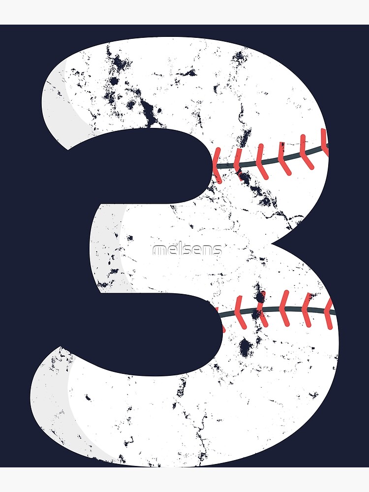 Baseball Jersey Number 6 Vintage Distressed 6th Birthday SVG PNG