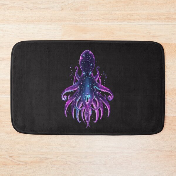 Item preview, Neon Deep Sea Squid Art designed and sold by STATIC SOUL.